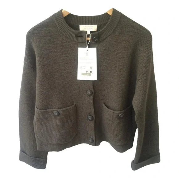 NWT SEZANE VALERIO JACKET CARDIGAN
KHAKI - Picture 3 of 14
